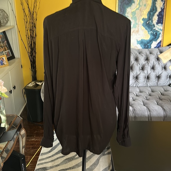 Cloth and stone black rayon shirt - Picture 8 of 11